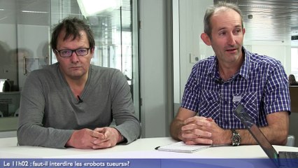 Le 11h02 : il y a urgence à mettre un cadre légal à l'utilisation des "robots tueurs"