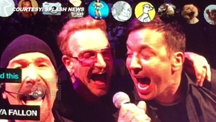 (VIDEO) Jimmy Fallon FUNNY Imitation At U2 Concert