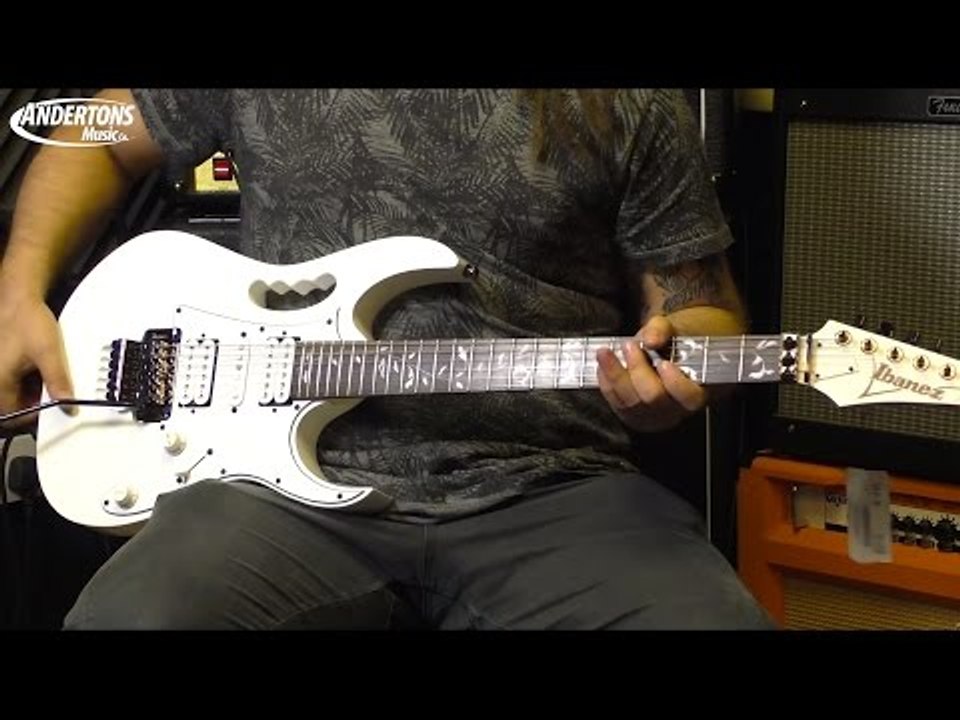 Ibanez JEM Junior Steve Vai Guitar Demo!