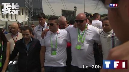 Le 20h TF1 - Hommage à Jules Bianchi au Grand Prix de Hongrie - Dimanche 26 juillet 2015