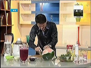 Red Samar Shangrila & Chiku Shake _ Mocktails