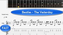 The  Beatles  -  Yesterday Guitar Lesson
