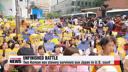 Two Korean sex slavery survivors sue Japan in U.S. court