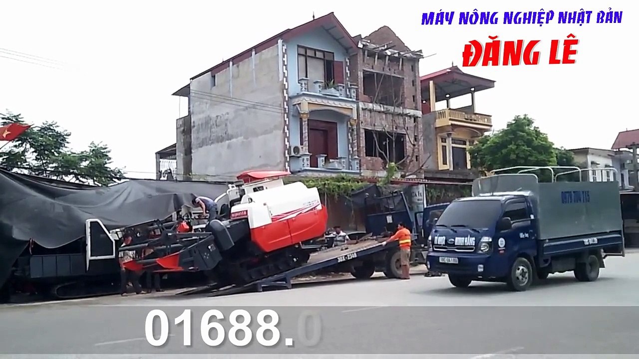 Tiếp tục xuất bán giao máy Kubota DC70G Thái Lan cho khách hàng Phủ Cừ Hưng Yên