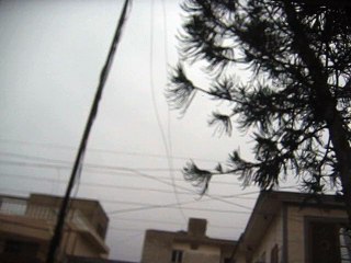 cool cool rain in Karachi
