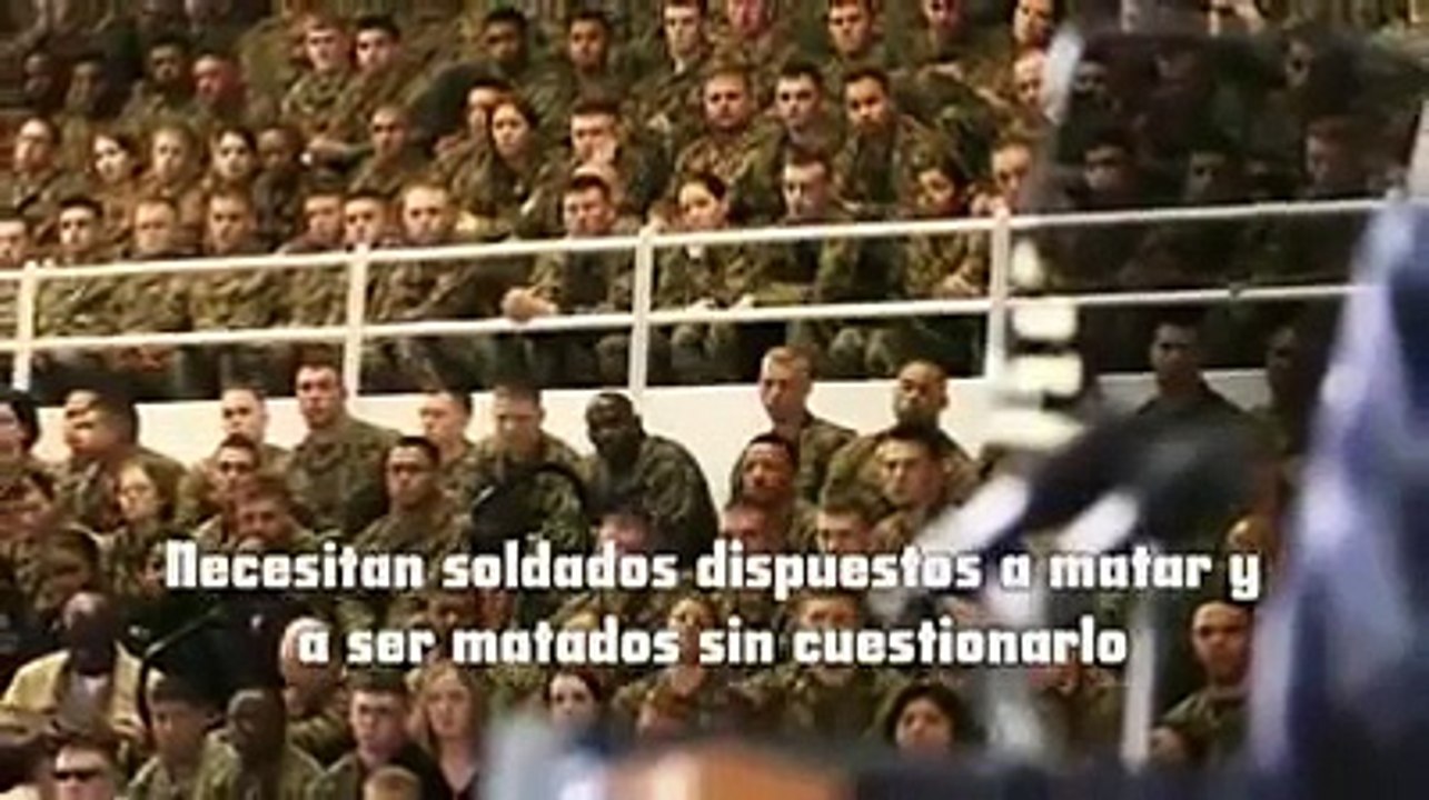 Soldado Norteamericano que cuenta la vedad de la guerra contra Irak