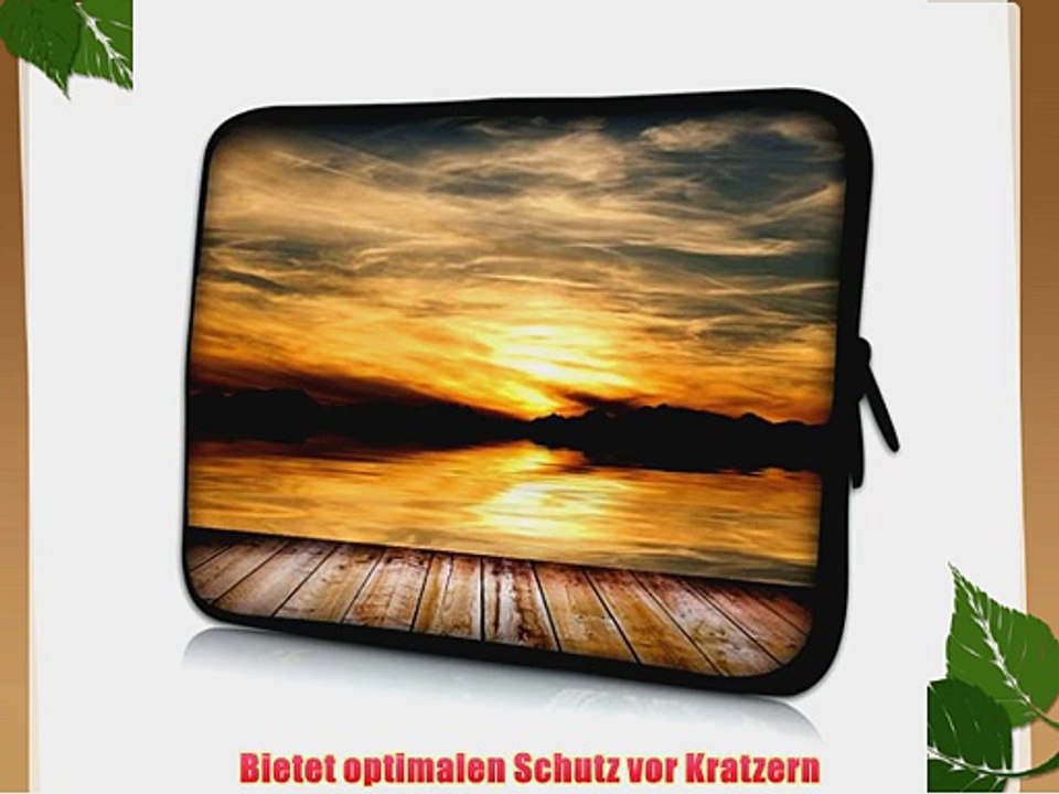 Pedea Design neopren Tasche f?r Tablet 256 cm (101 Zoll) sunset