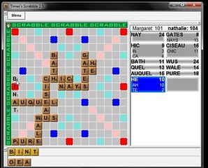 Jeu de scrabble gratuit en français