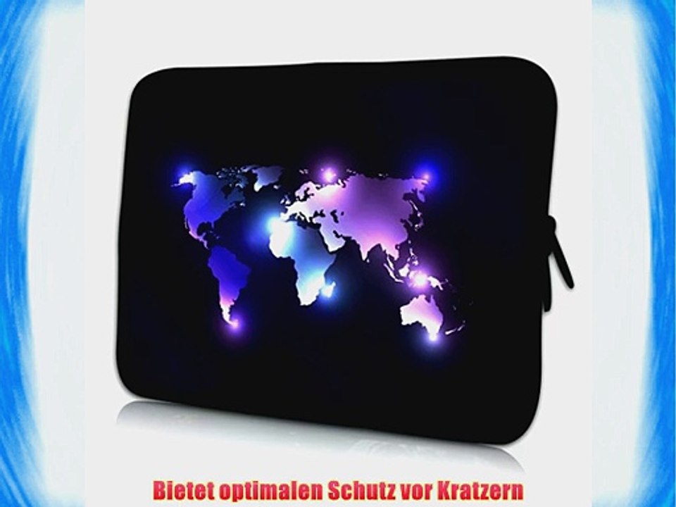 Pedea Design Schutzh?lle Notebook Tasche 396 cm (156 Zoll) neopren dark world