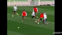 Cristiano Ronaldo Amazing Skills At Real Madrid Training In China 2015