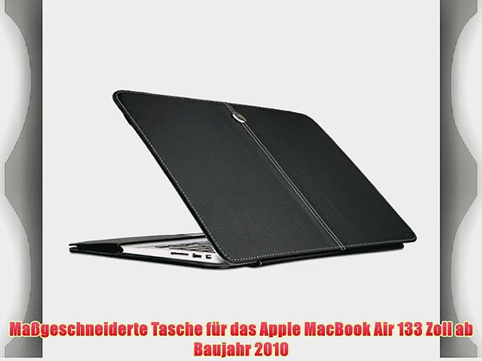 Kunstleder H?lle f?r Apple MacBook Air 133 Zoll Schutz Tasche slim Case Design Cover Etui Laptop
