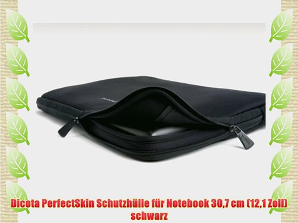Dicota PerfectSkin Schutzh?lle f?r Notebook 307 cm (121 Zoll) schwarz