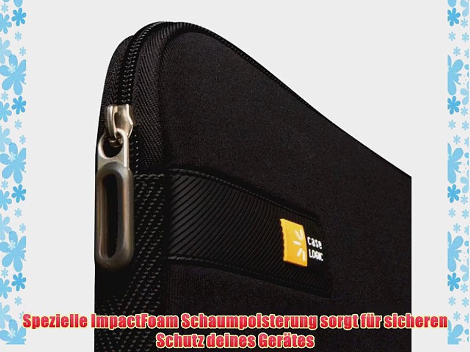 Case Logic LAPS111K Notebook Sleeve 294 cm (116 Zoll) Schwarz