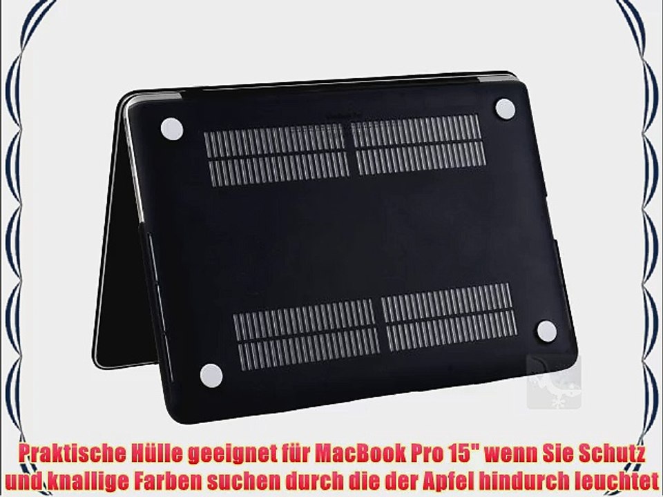 Die original GeckoCovers Apple Macbook Pro 15 391 cm (154 Zoll) H?lle Schutzh?lle Notebooktasche