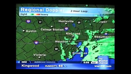 Hurricane Ike Weather Channel