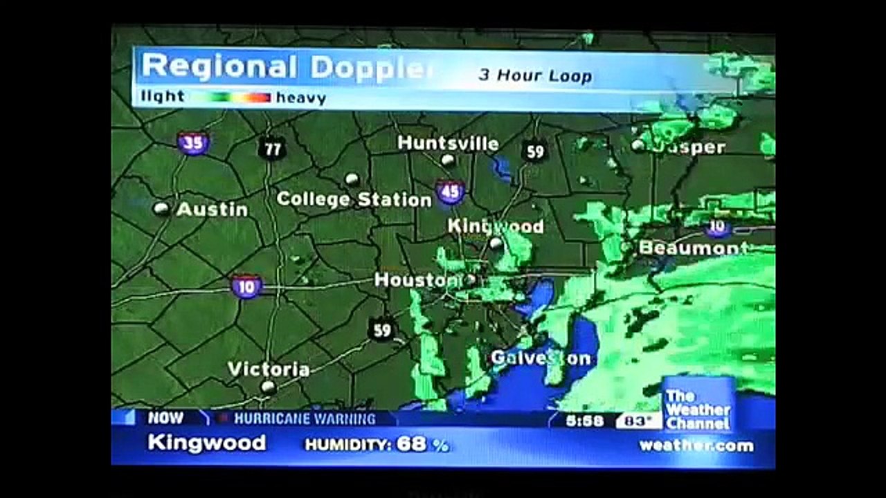 Hurricane Ike Weather Channel