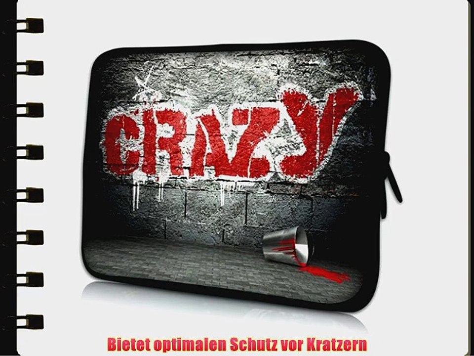 Pedea Design Schutzh?lle Notebook Tasche 337 cm (133 Zoll) neopren graffiti