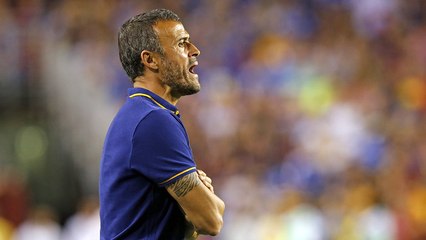 Luis Enrique: "Lo que menos nos preocupa es el resultado"