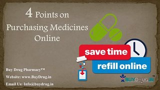 4 Points on Purchasing Medicines Online