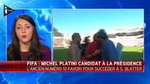 Michel Platini est candidat à la présidence de la Fifa