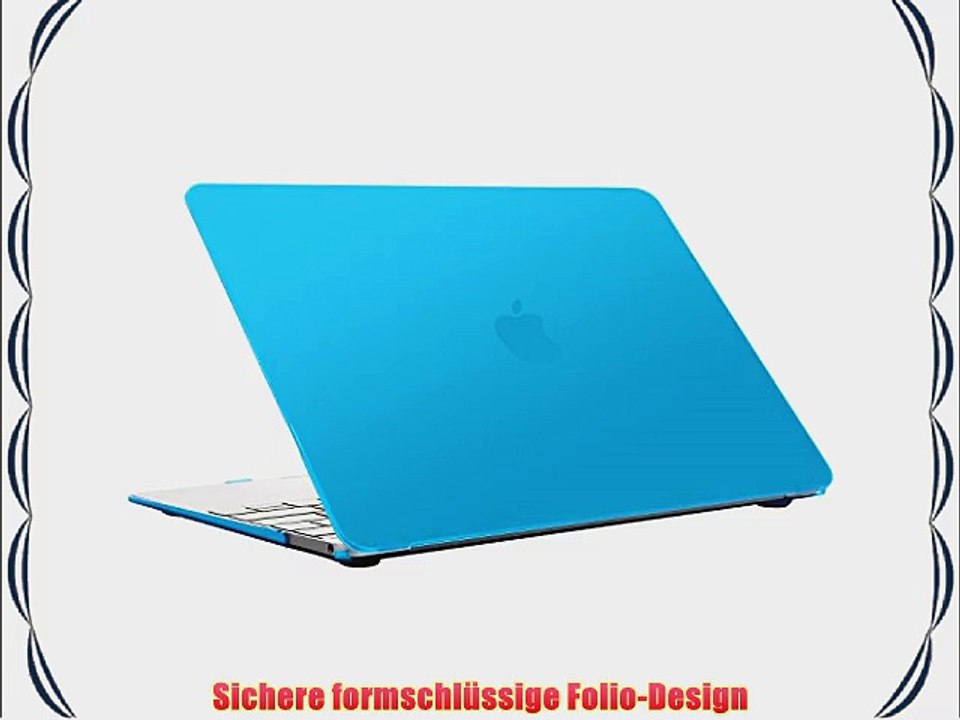 Macbook 12 H?lle IDACA Plastik Case f?r Neues Apple MacBook 12 Zoll 12 Schutzh?lle Cover (Neu