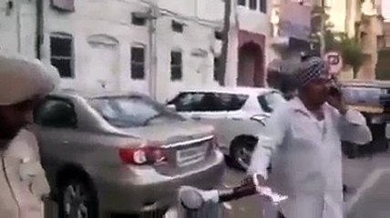 Sharabi vs Police Funny Must Watch - Gurdas Maan