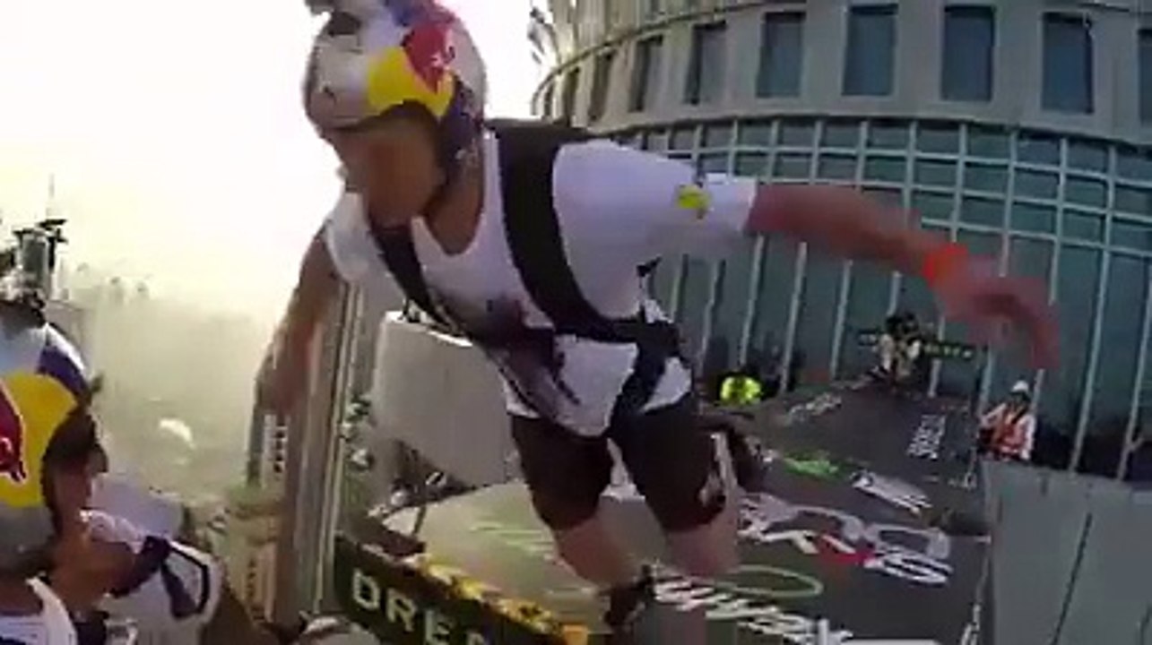 Jump from thousands feet of height