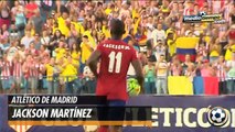 Jackson Matínez, fue presentado en el Atlético de Madrid