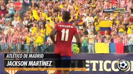 Jackson Matínez, fue presentado en el Atlético de Madrid