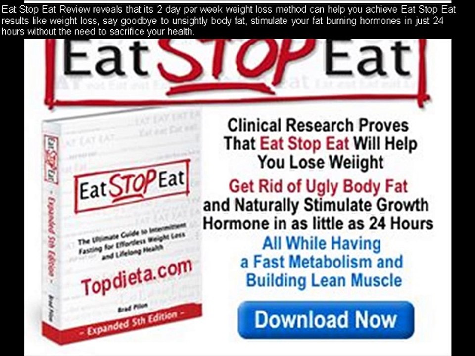 Eat Stop Eat Review