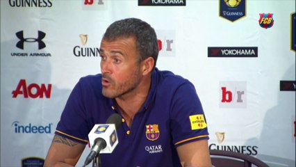 Luis Enrique not too worried about results