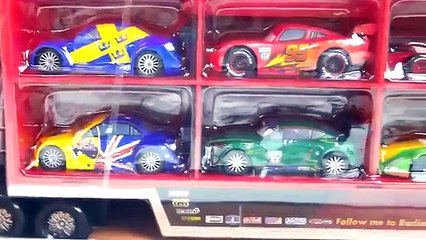 MACK THE TRUCK & 8 Disney Pixar CARS Lightning McQueen Francesco Bernouli & more Cars Toys EPIC RAC