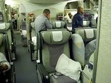 Emirates First Class cabin on Boeing 777-300