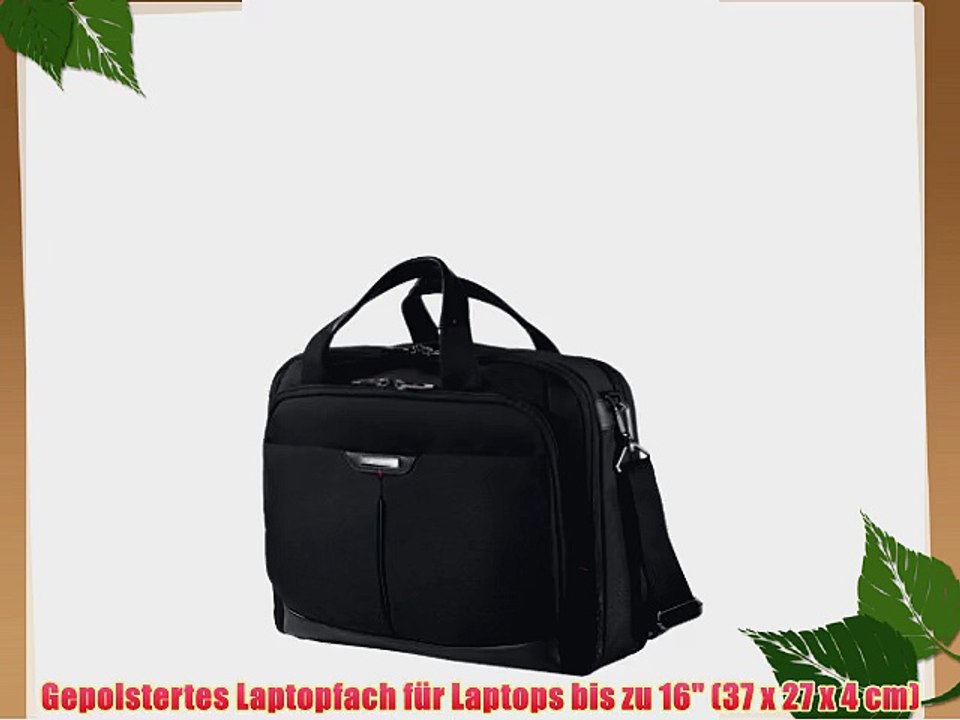 Samsonite Laptoptasche PRO-DLX 3 LAPTOP BRIEFCASE M 16 BLACK