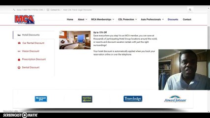 MCA Savings and Discount Benefits