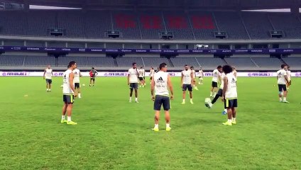 Cristiano Ronaldo insane touch at Real Marid training 28.07.2015