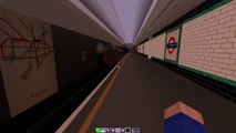 London Underground in Minecraft. New Train Model and Sounds