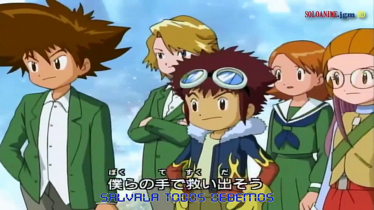 Digimon 02 Opening Japonés // subs en galego