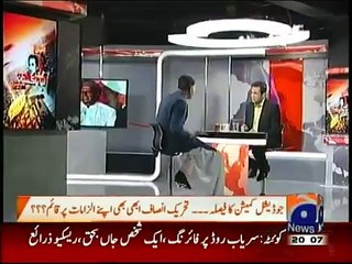 Asad Umer vs Talat Hussain on Judicial Commission Report _$_ Must Watch