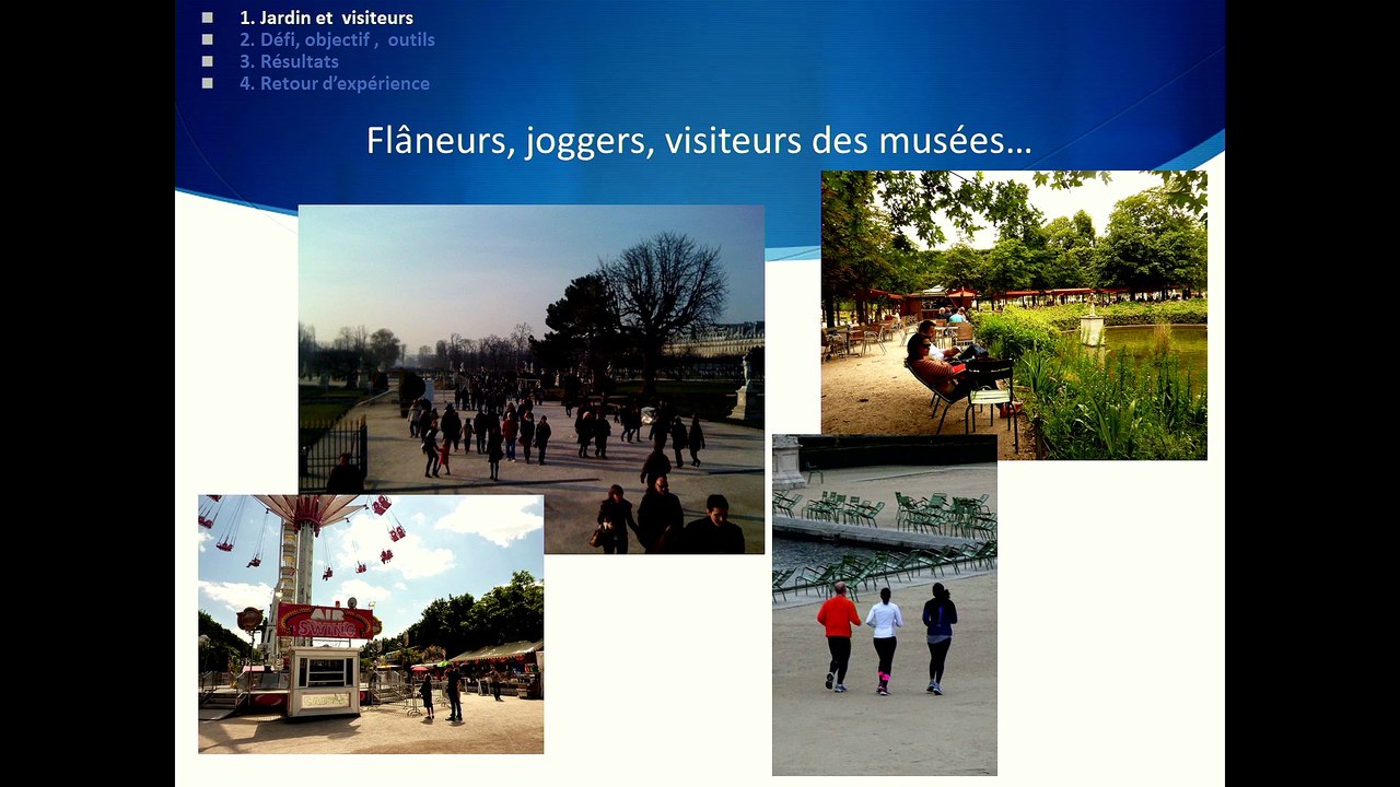 Agir ensemble pour les patrimoines. Accompagner 14 millions de visiteurs dans le jardin des Tuileries