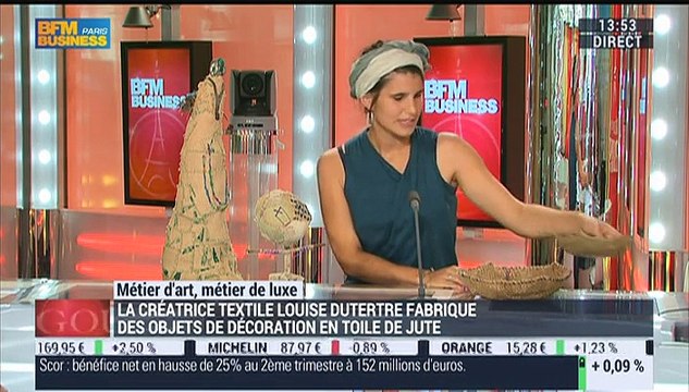 Métiers d'art, Métiers de luxe: Créatrice de textile, Louise Dutertre - 29/07