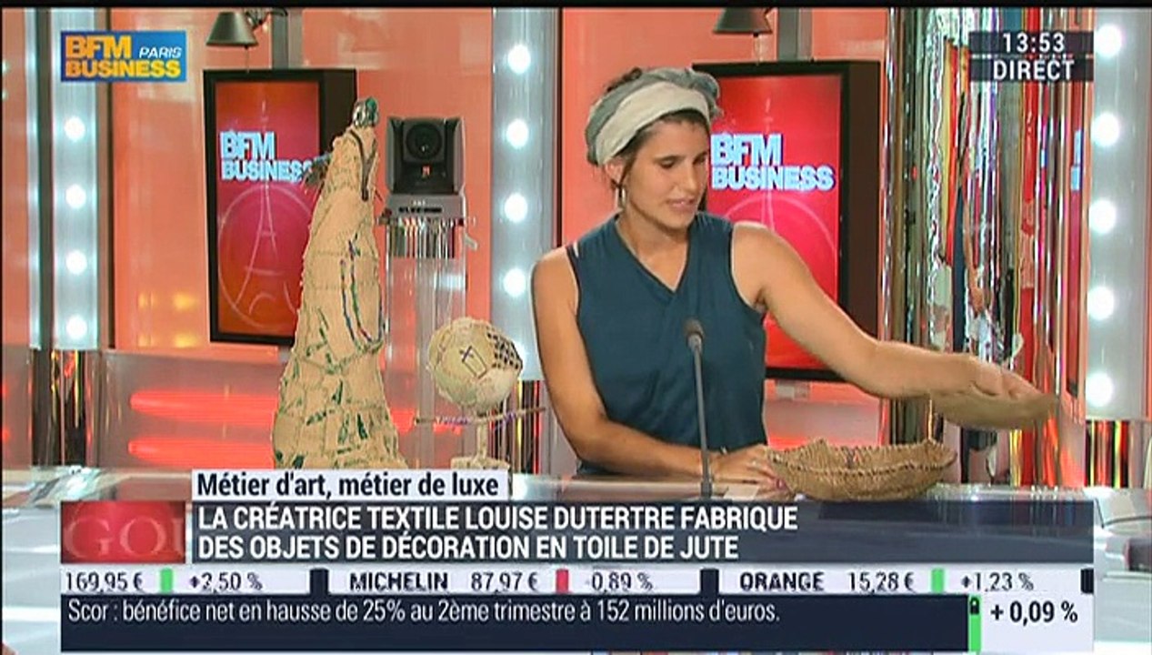 Métiers d'art, Métiers de luxe: Créatrice de textile, Louise Dutertre - 29/07