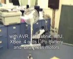 Indoor MAV (Coaxial Helicopter with Brushless motors)