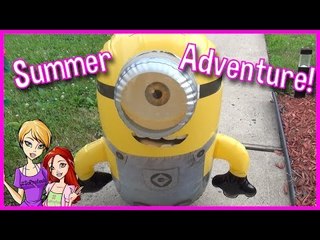 MINIONS Stuart Starts His YouTube Summer Adventure