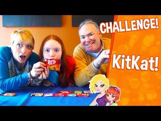 ❤ KitKat Taste Test Challenge | Mommy and Gracie ❤