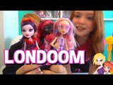 ✸ Monster High Ghoulebrities in Londoom - Viperine, Catty and Elissabat Doll Review ✸