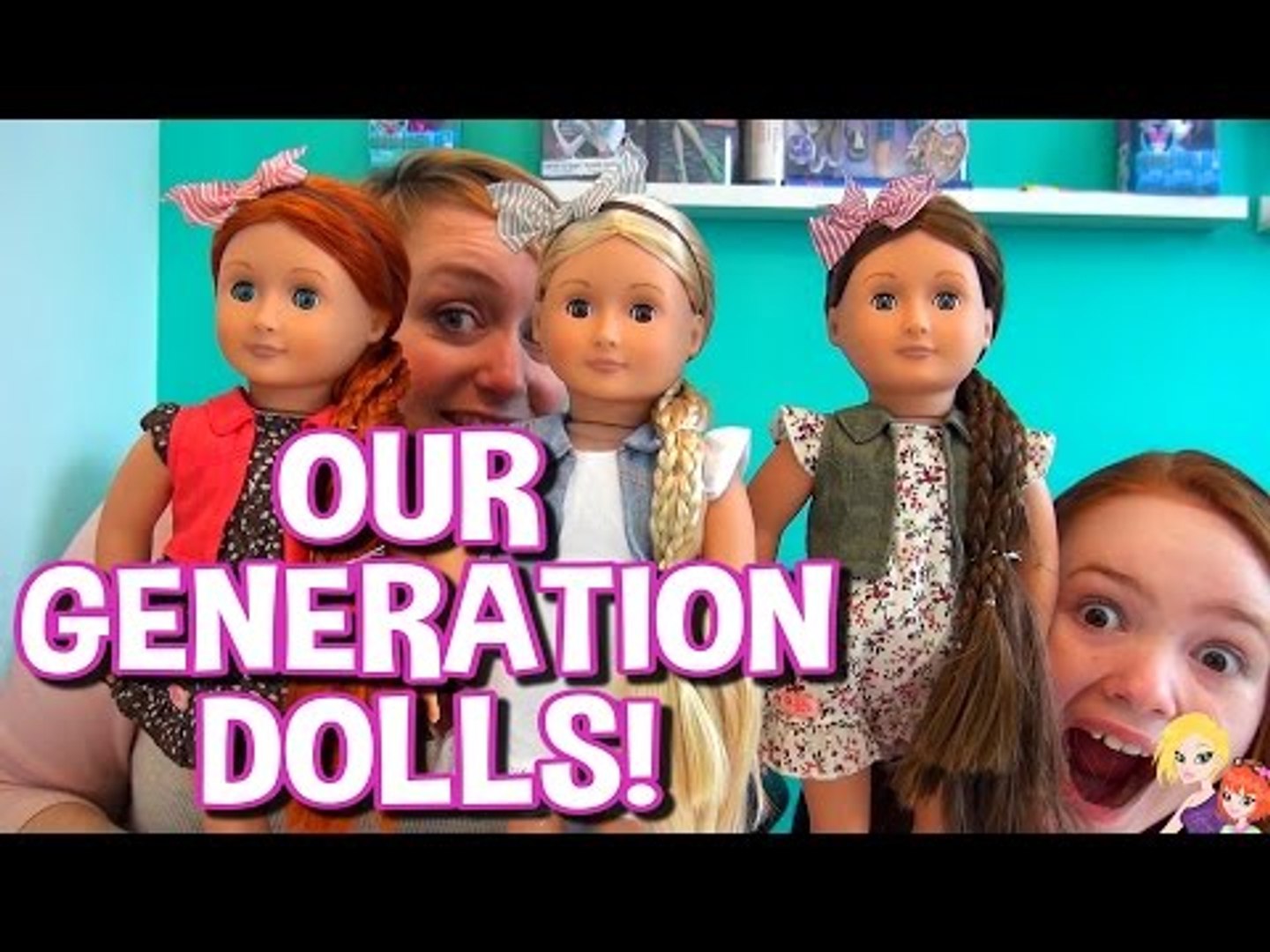 ❤ Our Generation Hair Grow Doll Review | Phoebe, Parker and - video Dailymotion