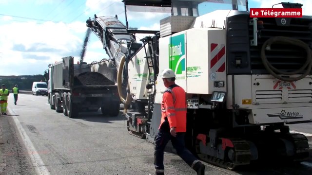 Quimper. L'heure de la remise à neuf pour la RN165