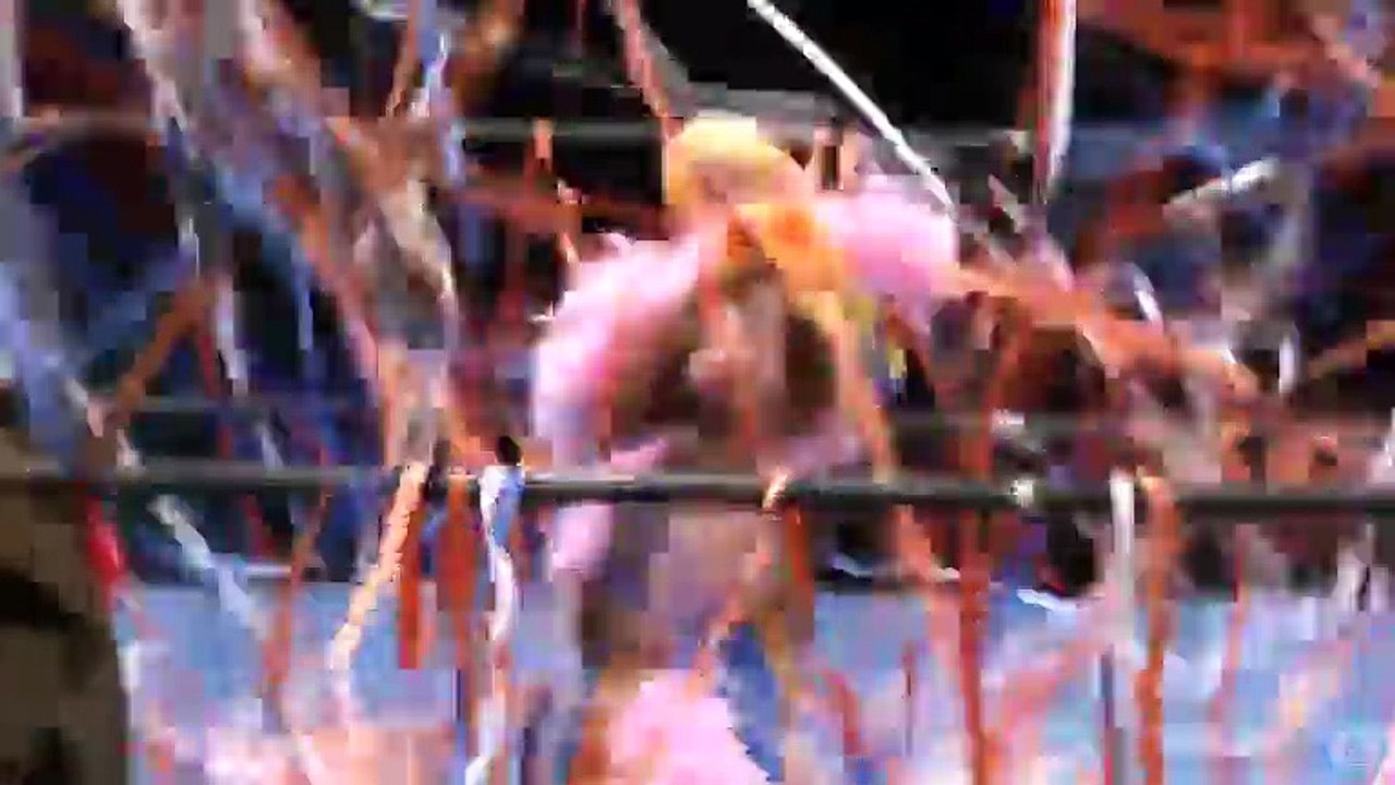 {Ice Ribbon} Tsukasa Fujimoto & Tsukushi & Kurumi Vs.   Aja Kong & Hamuko Hoshi & Mochi Miyagi (6/27/15)