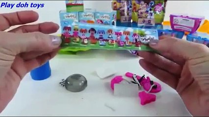 Frozen Play Doh Surprise Eggs Peppa pig My Little Pony